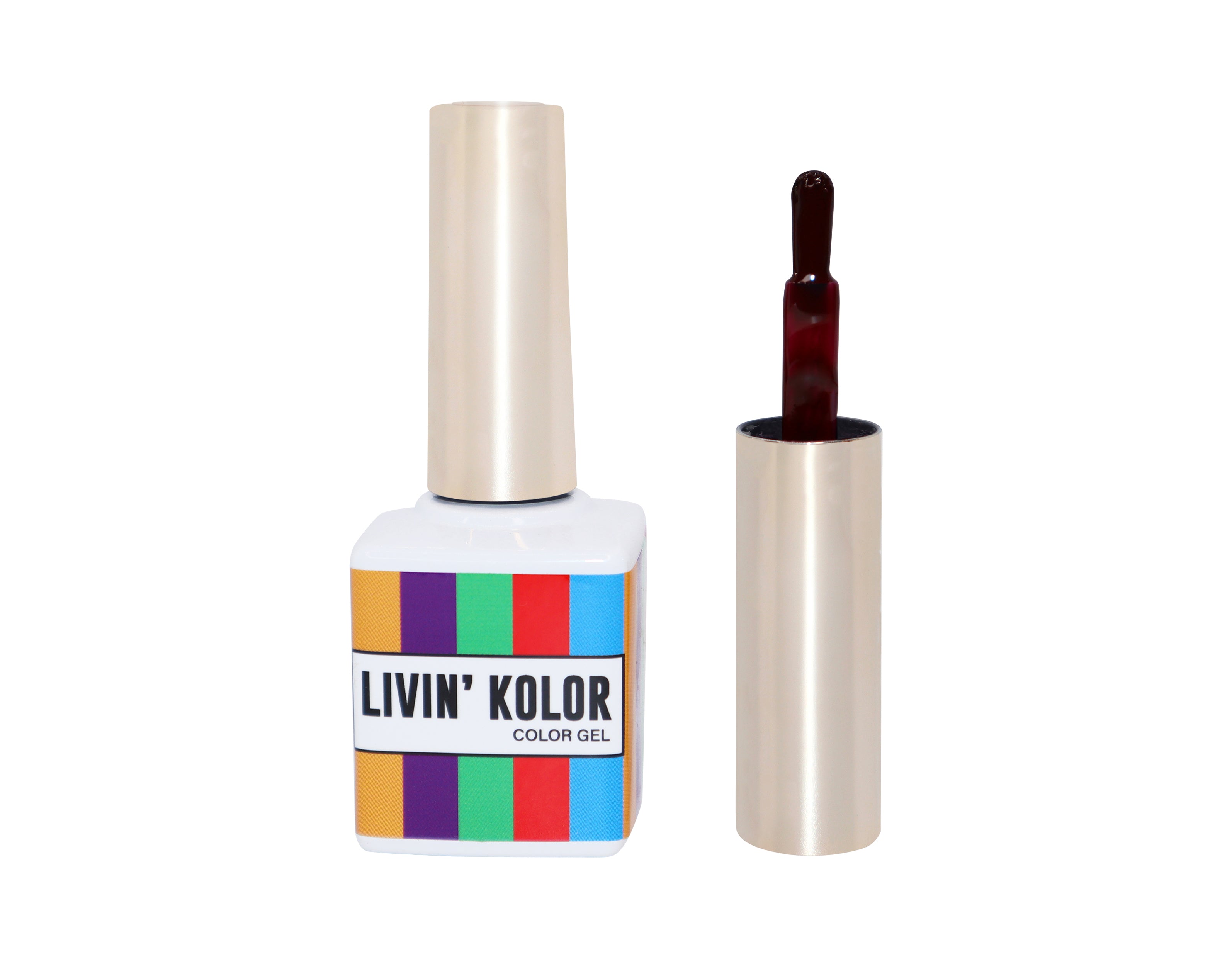 burgundy gel polish for nails